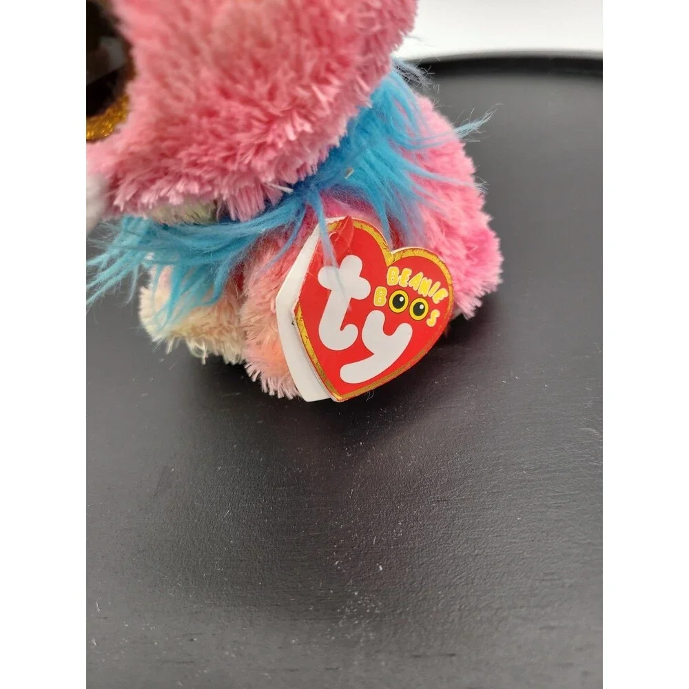 NEW 2022  TY Beanie Boos YIPS Chihuahua tie dyed  6